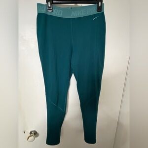 Nike Pro Teal Leggings